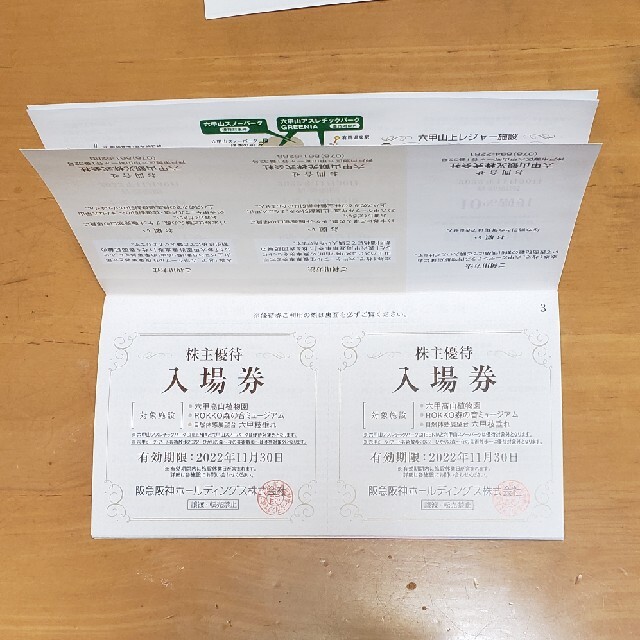 阪急阪神ホールディングス　グループ優待券 チケットの優待券/割引券(その他)の商品写真