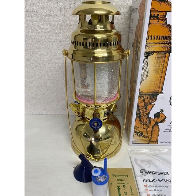 新品) ペトロマックス HK500 ブラス 真鍮 新品 オプション追加可 ...