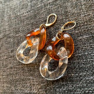 アクリル　チェーンピアス(ピアス)