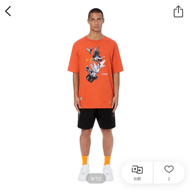 OFF-WHITE(オフホワイト)のHERON PRESTON ヘロンプレストン カットソー tシャツ ハト acw メンズのトップス(Tシャツ/カットソー(半袖/袖なし))の商品写真