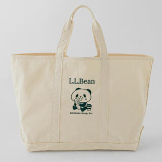 エルエルビーン(L.L.Bean)の【ありもせ様専用】L.L.Bean グローサリートート　お買いものパンダ(トートバッグ)