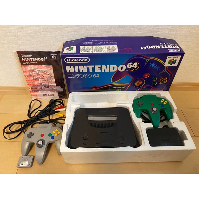 NINTENDO 64 - ニンテンドー64本体＋メモリー拡張パックの通販 by ゆー ...