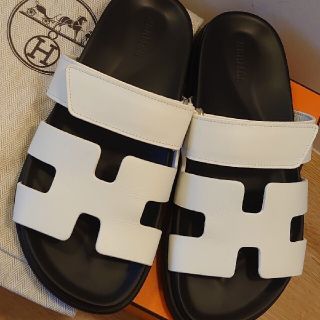 エルメス(Hermes)のSOLD：エルメス Hermes シプレ ホワイト 白 36(サンダル)