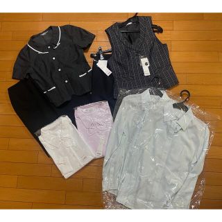 事務服　ブラウス　シャツ　まとめ売り(シャツ/ブラウス(長袖/七分))