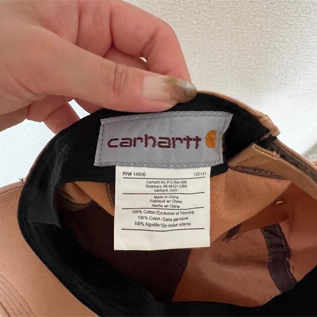 carhartt(カーハート)の《carhartt》キャップ 5/20まで レディースの帽子(キャップ)の商品写真