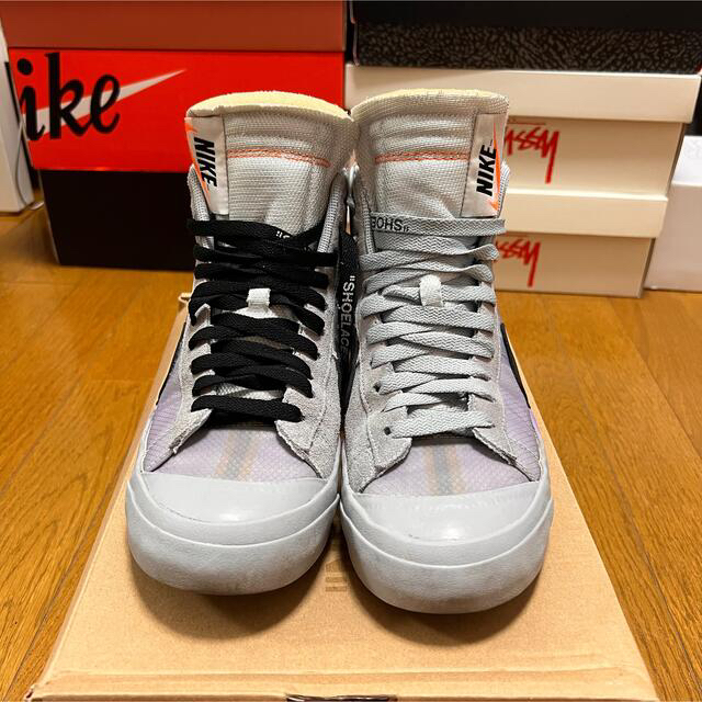 NIKE(ナイキ)のNIKE BLAZER MID OFF-WHITE QUEEN" メンズの靴/シューズ(スニーカー)の商品写真