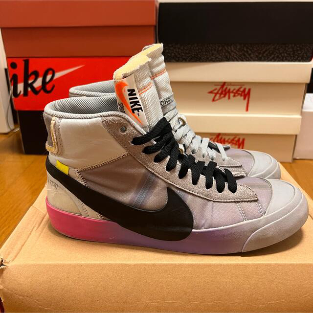 NIKE(ナイキ)のNIKE BLAZER MID OFF-WHITE QUEEN" メンズの靴/シューズ(スニーカー)の商品写真