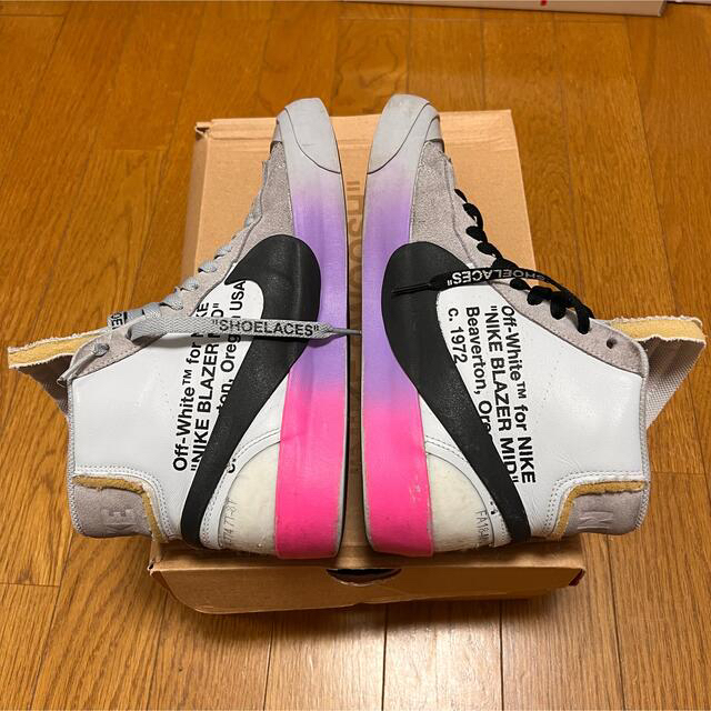 NIKE(ナイキ)のNIKE BLAZER MID OFF-WHITE QUEEN" メンズの靴/シューズ(スニーカー)の商品写真