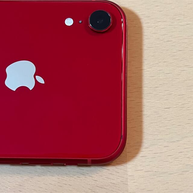 iPhone XR 64GB RED SIMフリースマートフォン/携帯電話