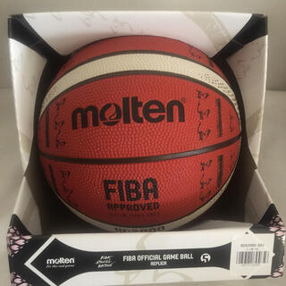 モルテン(molten)のモルテン バスケットボール 5号 BG2000 FIBA 外向き ゴム製(バスケットボール)