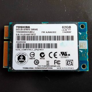 トウシバ(東芝)のmSATA 東芝製64GB(PCパーツ)