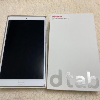 エヌティティドコモ(NTTdocomo)のAndroid タブレットdtab D-01J GOLD (タブレット)