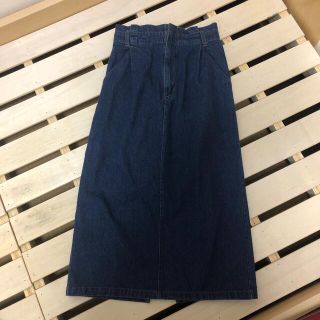 ダブルクローゼット(w closet)のデニム　ロングスカート(ロングスカート)