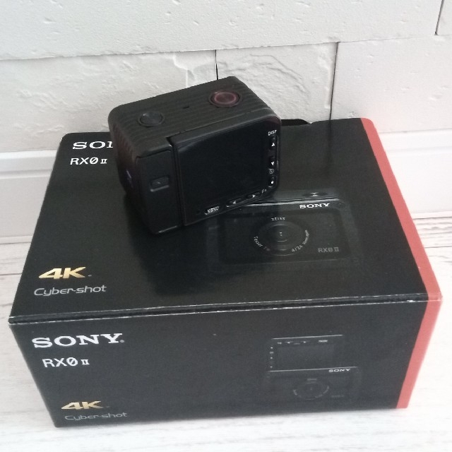 SONY - 美品 SONY Cyber-shot RX0 Ⅱ +純正バッテリー＆チャージャーの