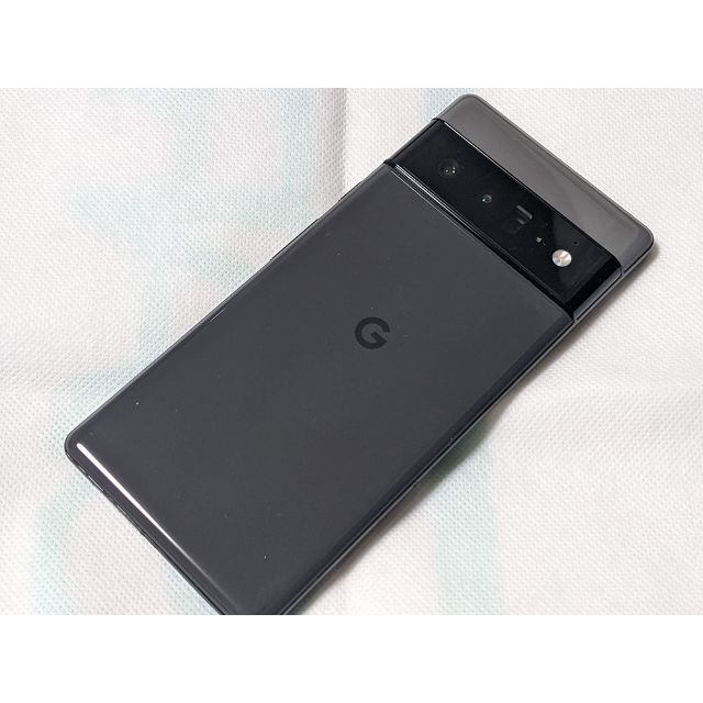 Google Pixel(グーグルピクセル)の【iandn様専用】国内版SIMフリー Pixel 6 Pro 128GB 黒 スマホ/家電/カメラのスマートフォン/携帯電話(スマートフォン本体)の商品写真