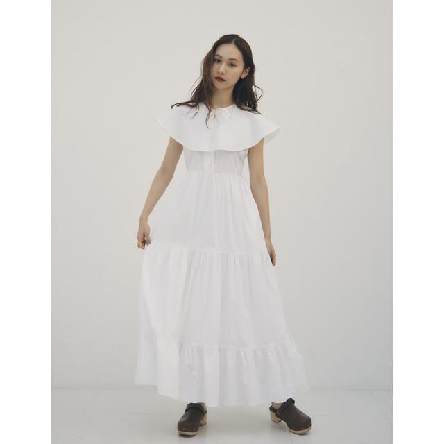 RANDEBOO Cape cotton dress (White)