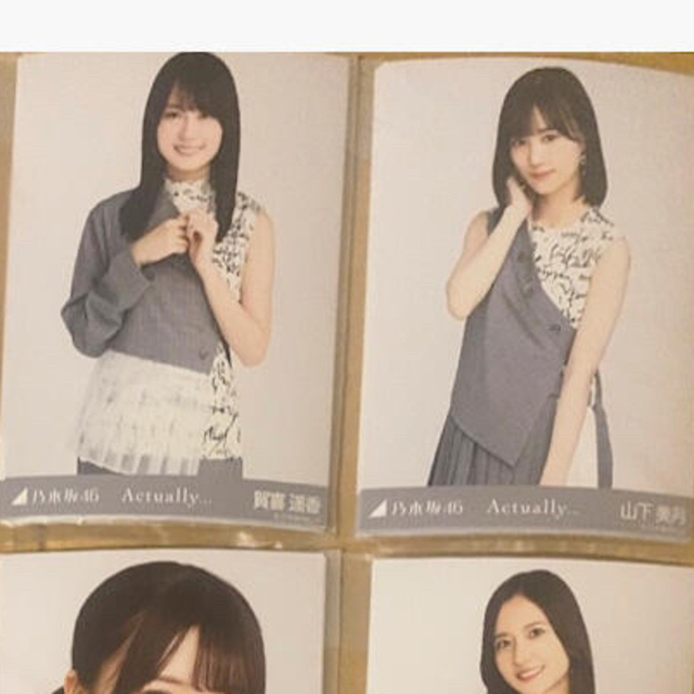 乃木坂46(ノギザカフォーティーシックス)の乃木坂46 生写真 未開封 6セット Actually フェイクファー エンタメ/ホビーのタレントグッズ(アイドルグッズ)の商品写真