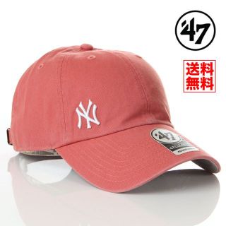 フォーティセブン(47 Brand)の【新品】47BRAND キャップ NY ヤンキース 帽子 アイランドレッド(キャップ)