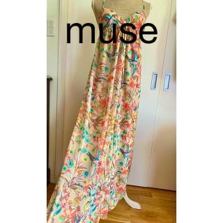 ミューズバイリモ(muse by rimo)の美品❣️muse❣️マキシムワンピース(ロングワンピース/マキシワンピース)