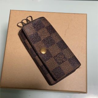 ルイヴィトン(LOUIS VUITTON)のヴィトン　ダミエ　キーケース(キーケース)