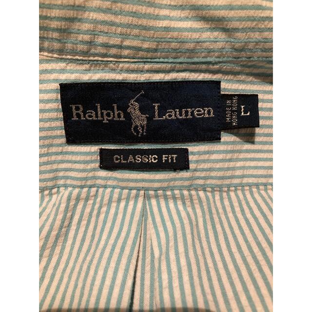 Ralph Lauren(ラルフローレン)のラルフローレン 90s ストライプ BDシャツ シアサッカー メンズのトップス(シャツ)の商品写真