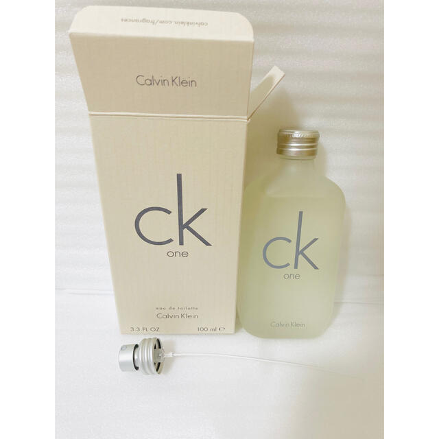 Calvin Klein(カルバンクライン)の【新品・未使用】カルバンクライン シーケーワン EDT 100mL ＊箱無し コスメ/美容の香水(ユニセックス)の商品写真