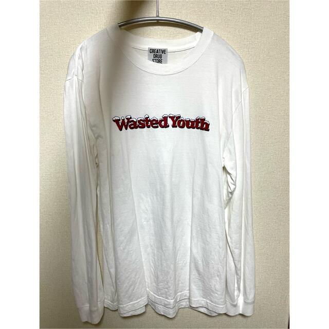 トップスWasted Youth × Creative Drug Store ロンT