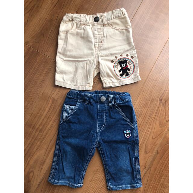 DOUBLE.B(ダブルビー)のダブルビー　ハーフパンツ キッズ/ベビー/マタニティのキッズ服男の子用(90cm~)(パンツ/スパッツ)の商品写真