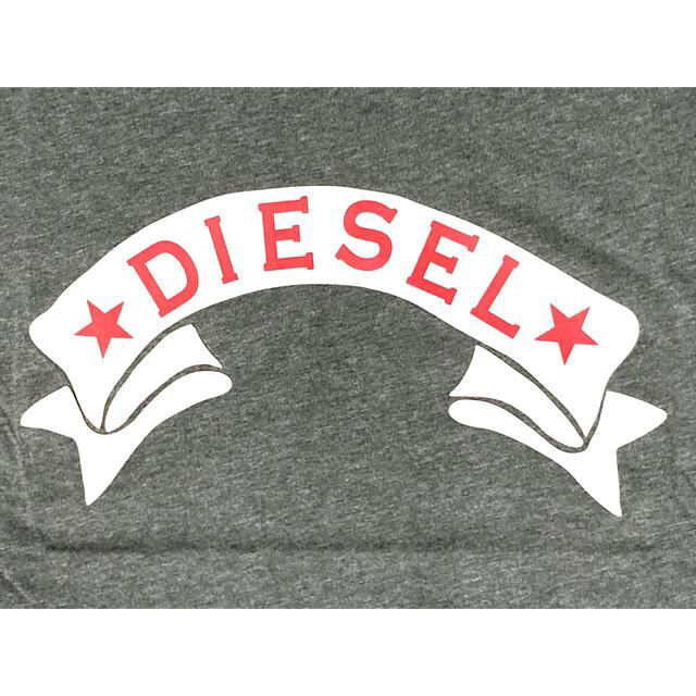 DIESEL(ディーゼル)のDIESEL  レディース　新品未使用　Lサイズ　Tシャツ  グレー　ディーゼル レディースのトップス(Tシャツ(半袖/袖なし))の商品写真