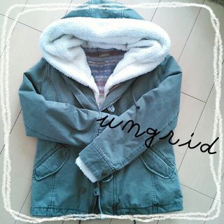 アングリッド(Ungrid)のungrid♡ボアミリタリーコート(ミリタリージャケット)