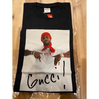 シュプリーム(Supreme)の国内正規品　supreme gucci tee Tシャツ　黒M(Tシャツ/カットソー(半袖/袖なし))