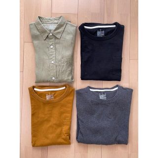 ムジルシリョウヒン(MUJI (無印良品))の無印良品　メンズ　シャツ、Ｔシャツ(Tシャツ/カットソー(半袖/袖なし))