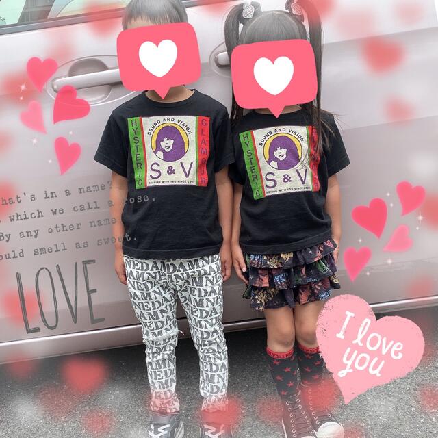 JOEY HYSTERIC(ジョーイヒステリック)の専用❤ キッズ/ベビー/マタニティのキッズ服女の子用(90cm~)(Tシャツ/カットソー)の商品写真