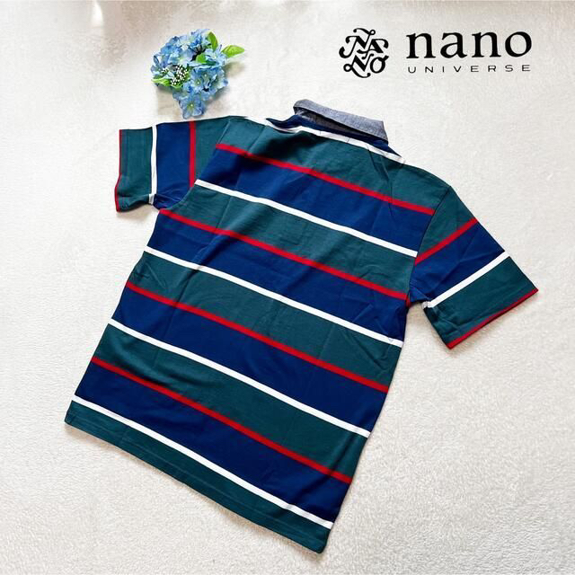 nano・universe(ナノユニバース)の【新品に近い　未使用】ナノユニバース　大きめサイズ　L メンズのトップス(Tシャツ/カットソー(半袖/袖なし))の商品写真