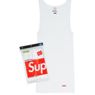 シュプリーム(Supreme)のシュプリーム　Hanes Tagless Tank Top supreme (タンクトップ)