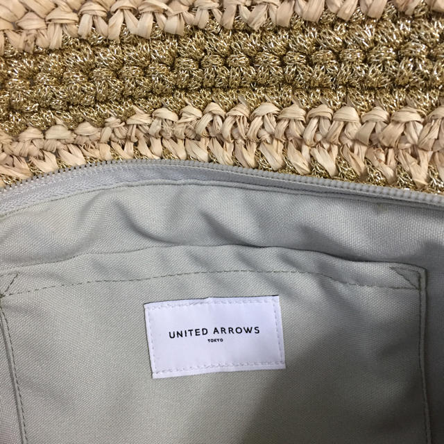 UNITED ARROWS(ユナイテッドアローズ)のUNITED ARROWS カゴ素材クラッチバッグ レディースのバッグ(クラッチバッグ)の商品写真