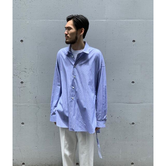 COMOLI(コモリ)のToironier/トワロニエ/THOMAS MASON /ルーズシャツ メンズのトップス(シャツ)の商品写真