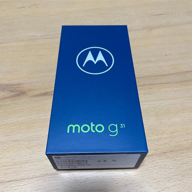 【新品未開封】モトローラ moto g31 ミネラルグレー 128GB