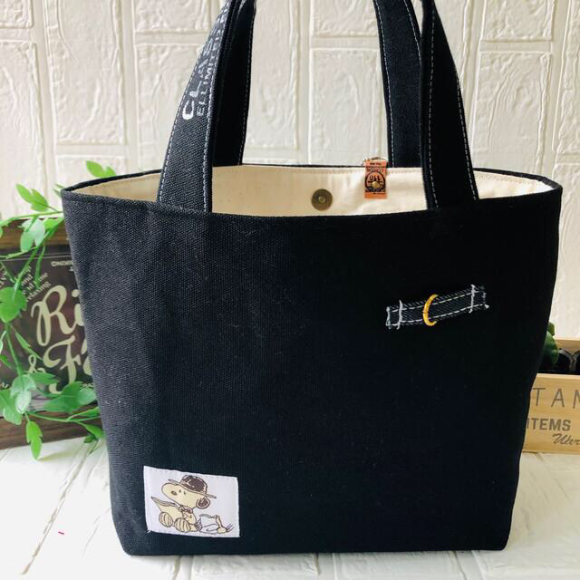 ✩.*˚NO.66 ハンドメイド 帆布トートバッグ&小物入れセット