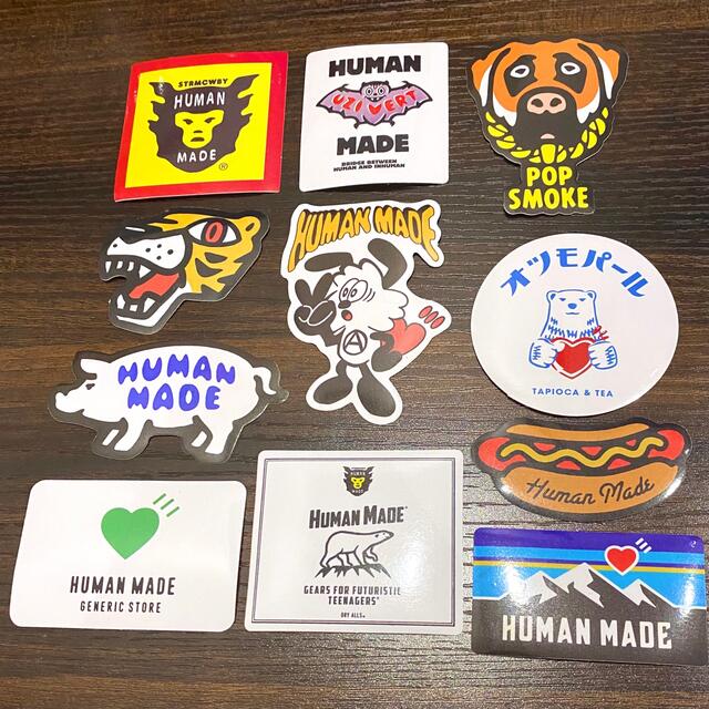 大量入荷 human made ステッカー