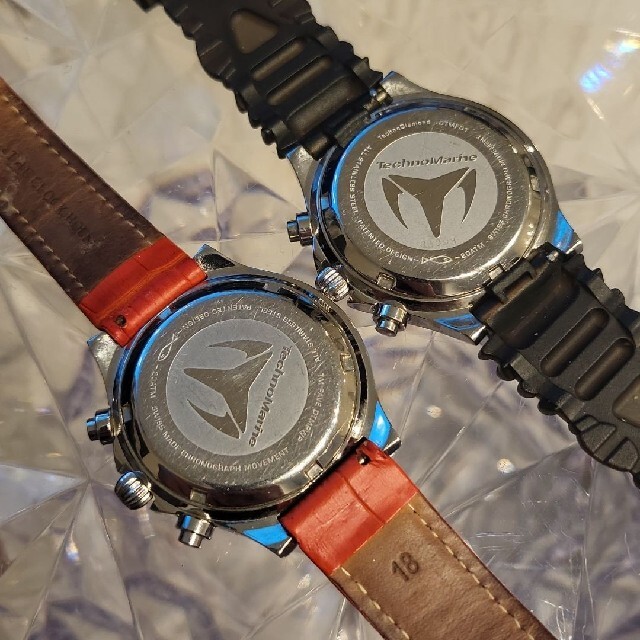 TechnoMarine(テクノマリーン)の大特価❤️テクノマリーン　ダイヤモンド　クロノグラフ　シャネル　カルティエ レディースのファッション小物(腕時計)の商品写真