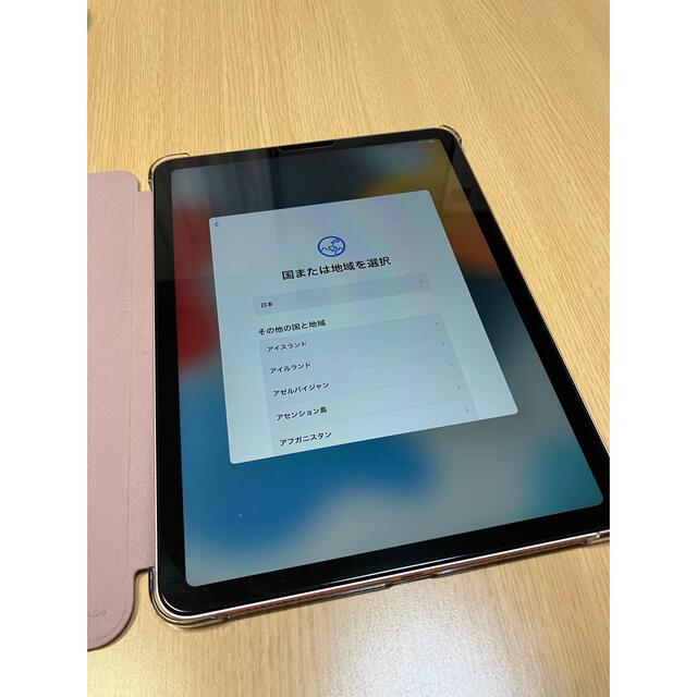 iPad(アイパッド)のアップル iPadAir 第4世代 WiFi 64GB ローズゴールド スマホ/家電/カメラのPC/タブレット(タブレット)の商品写真