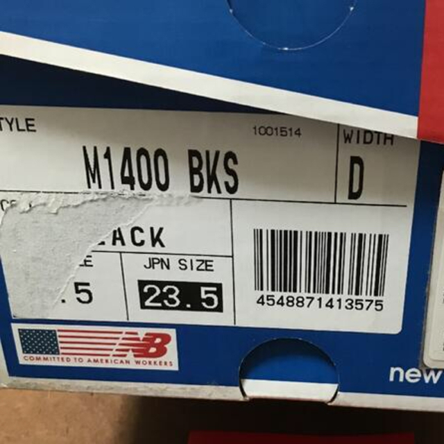 new balance 1400BKS 23.5cm USA製 ニューバランス レディースの靴/シューズ(スニーカー)の商品写真