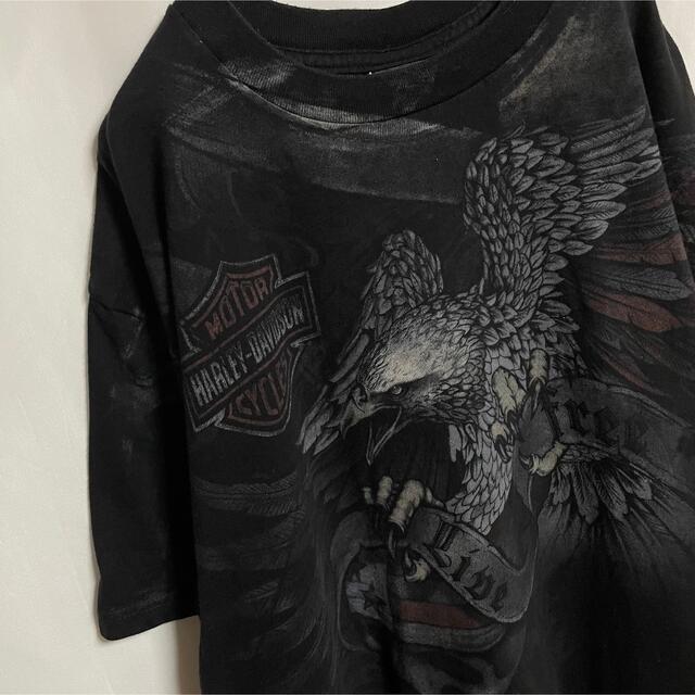 激レア　HARLEY-DAVIDSON ハーレー　リアルアニマル　Tシャツ　黒 2