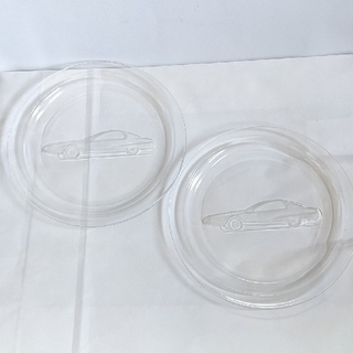 ニッサン(日産)のスカイライン　皿　ガラス　２枚セット(その他)