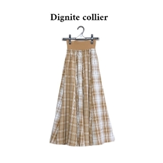スコットクラブ(SCOT CLUB)のDignite collier チェックスカート(ロングスカート)