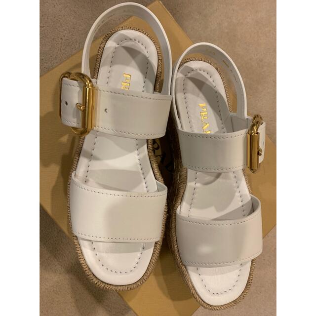 定価13万❤️新品❤️貴重❤️PRADA ウェッジサンダル エスパドリュー