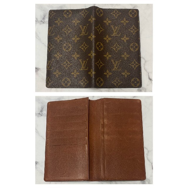 LOUIS VUITTON(ルイヴィトン)のルイヴィトン　長財布　札入れ M60825 モノグラム 旧型 レディースのファッション小物(財布)の商品写真