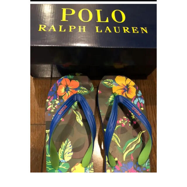 POLO RALPH LAUREN(ポロラルフローレン)の値下げ　新品　ポロ　サンダル メンズの靴/シューズ(サンダル)の商品写真