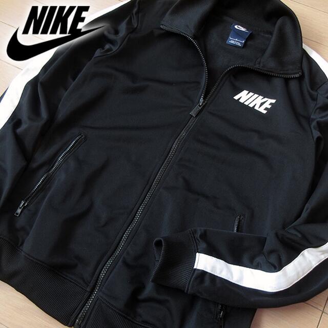 NIKE(ナイキ)の美品 L ナイキ NIKE レディース ジャージ/ジャケット ブラック レディースのトップス(その他)の商品写真